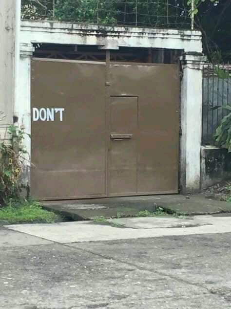 Just.... Don't.