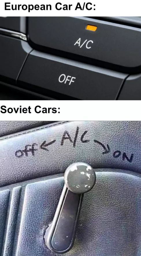 How conditioning system works in Russia.