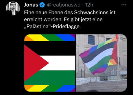 Leftists created a Palestine pride flag