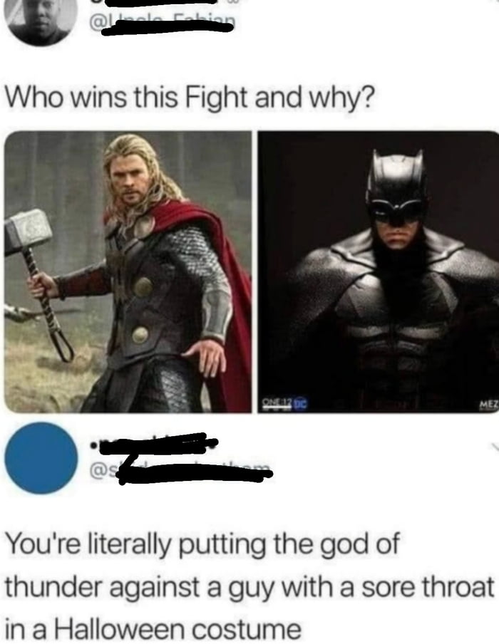 Going in for batman once again