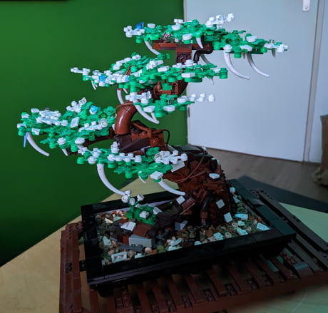 My Lego Bonsai in Winter style ☃️❄️