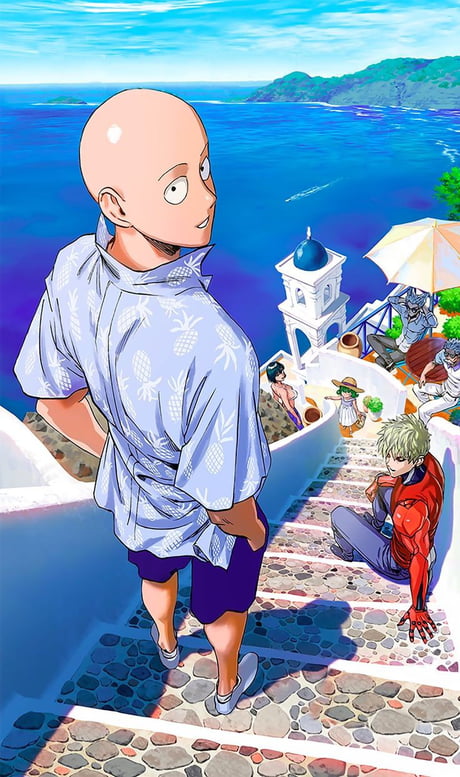 Posting One Punch Man pictures until season three comes out Day 29