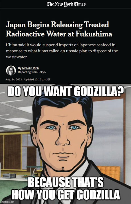 Godzilla Hot Girl Meme