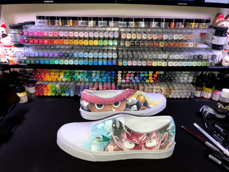 When I started out designing Vans 6 years with Copic markers one had done