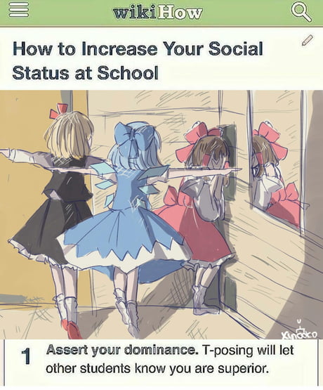 An anime page but is more like a Jojoshitposting Machine - Do a T pose to  strike fear and show dominance over your opponent  https://twitter.com/RonDeseo/status/993630105044901888 | Facebook