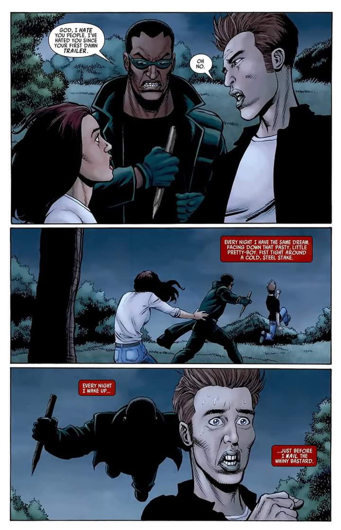 The Blade/Twilight meme has come full circle (Ulimate Avengers 3 1) 9GAG