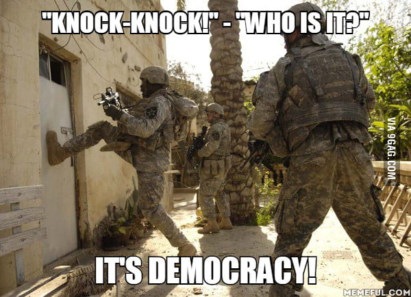 Democracy Is Coming! - 9GAG