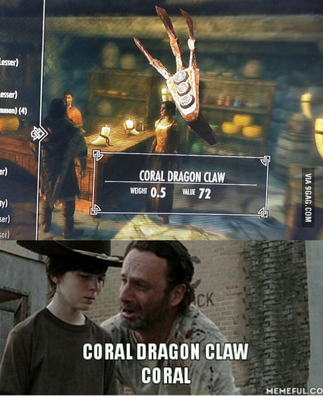 coral dragon claw