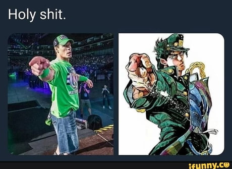 Everything is a JoJo reference. - iFunny