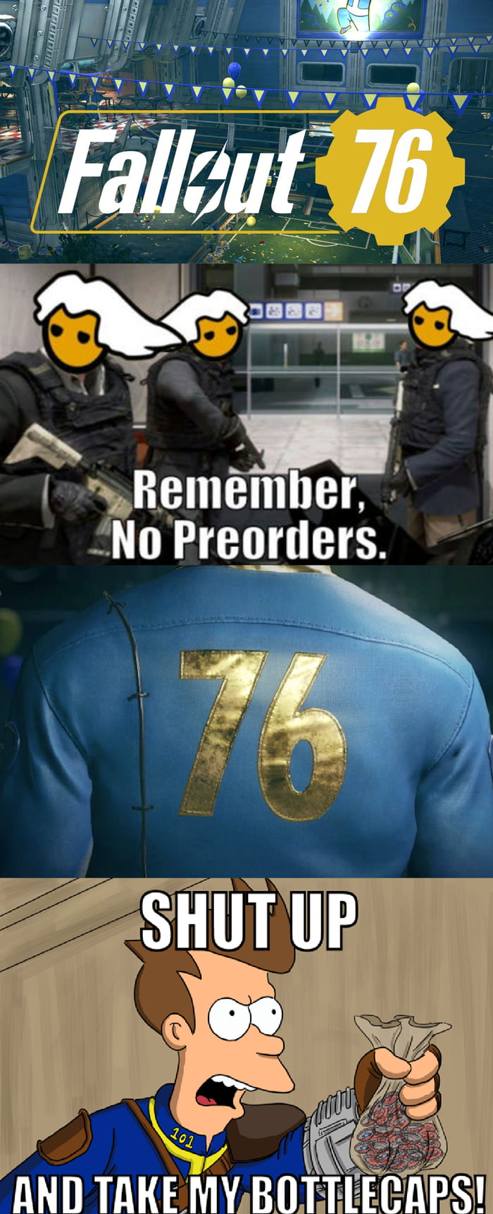 Crawl out through the fallout back to me 9gag