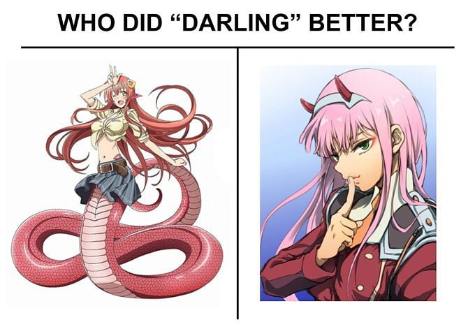 Who said "Darling" better?