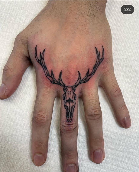 Nagendra sahu - Deer tattoo