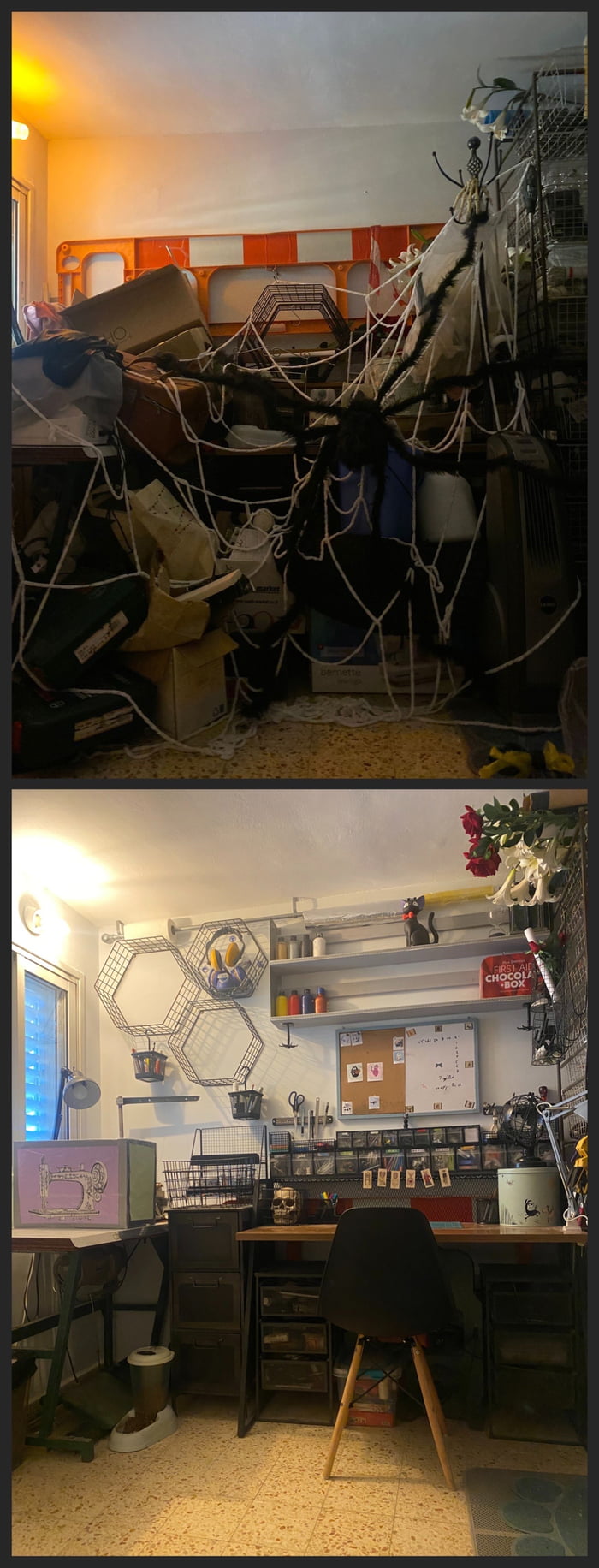 Had a rough couple of years, stating to pick myself up and cleared a work space