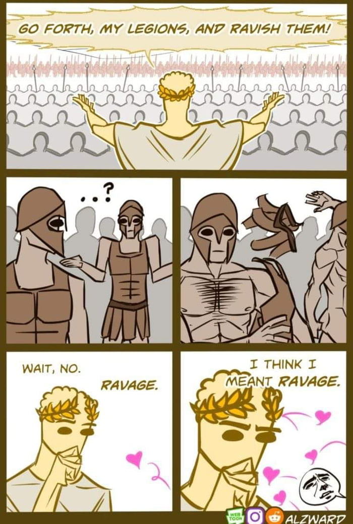 They are going to war against the Amazonians