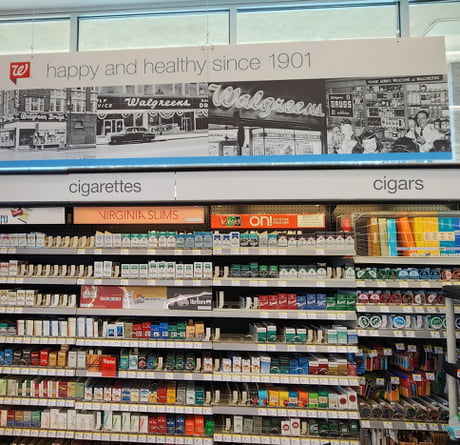 does walgreens sell cigarettes in texas Surely there is a better place to hang the 
