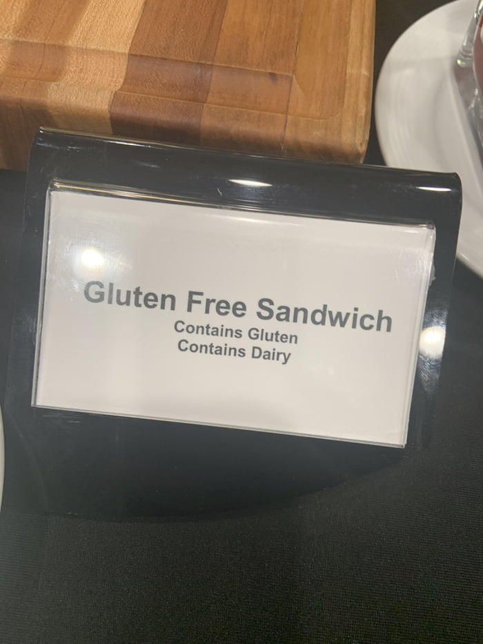 Love me some glutenfree gluten 9GAG