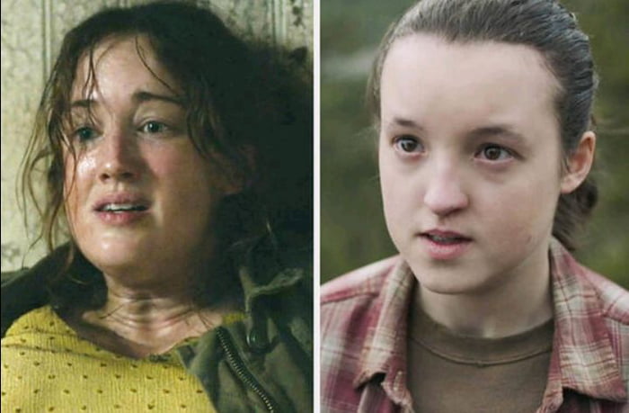 When I watched I thought `Ellie's Mom` actually looked like an older, and prettier version of Bella Ramsey and that was good casting.. Come to find it's Ashley Johnson, the voice actress of Ellie from the games.