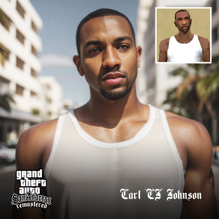 GTA San Andreas AI Remaster CJ 9GAG