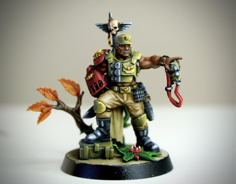 Catachan Colonel, feedback appreciated! - 9GAG