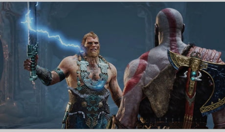 Kratos (God of War) with Blade of Olympus