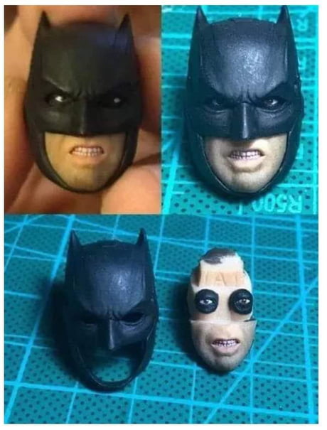 The real face of batman - 9GAG