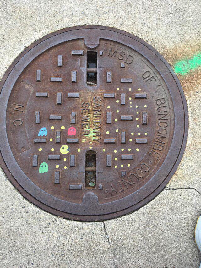This sewer lid