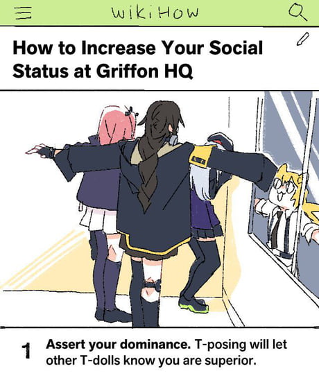 Assert dominance, T-Pose