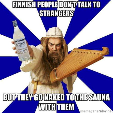 No talk, only sauna - 9GAG