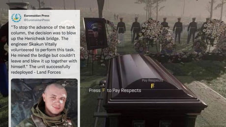 Where Does The Press F To Pay Respects Meme Come From?