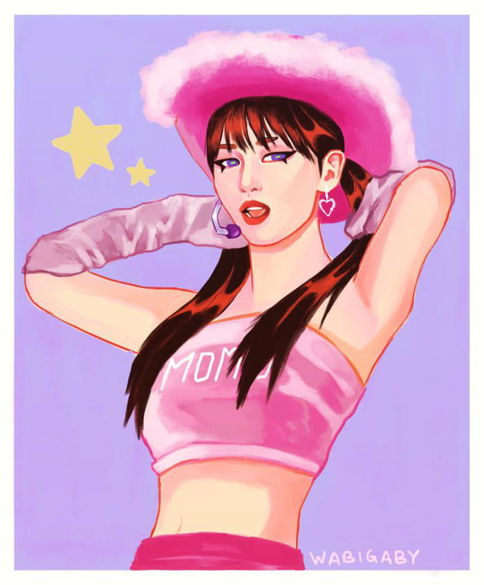 Photo : Momo art for New Year's Eve!