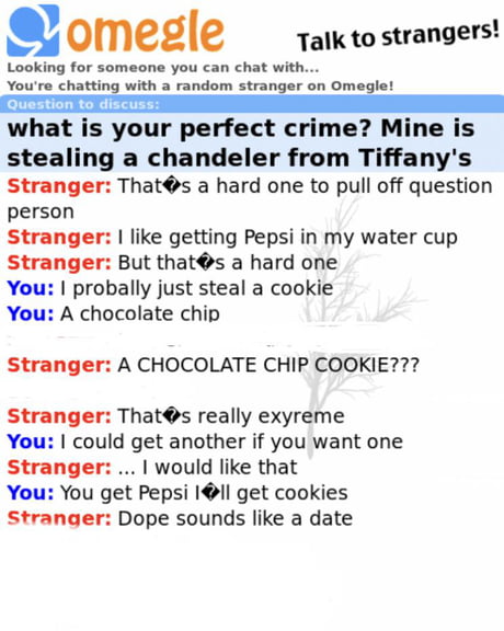 An actual wholesome Omegle conversation - 9GAG
