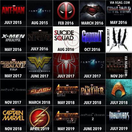 upcoming marvel movies 2019