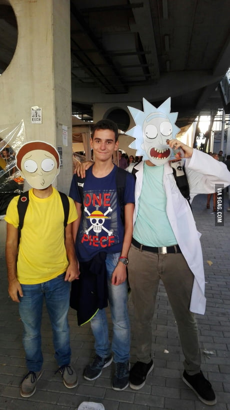 Morty Cosplay Telegraph