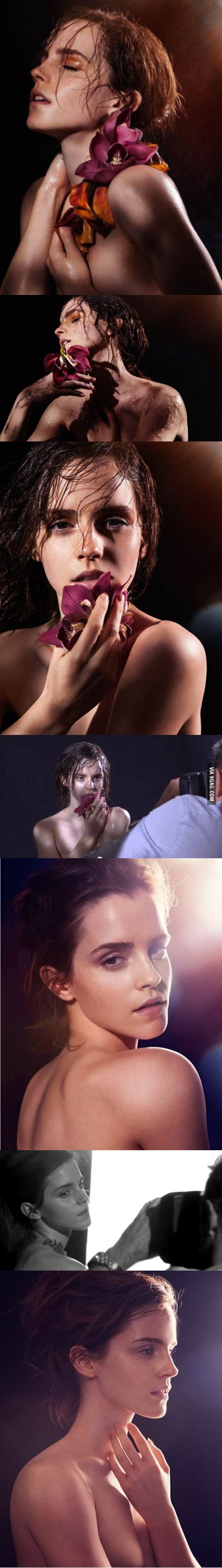 Emma Watson Naked Photoshoot (SFW) - 9GAG