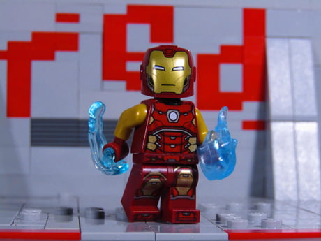 lego custom classic iron man