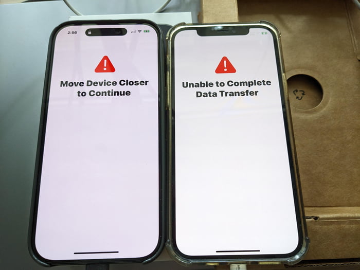 setting-up-new-iphone-today-data-transfer-failed-move-device-closer