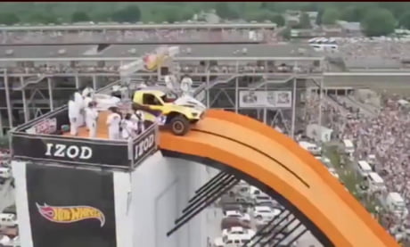 I made this same jump with several different cars when I was three years old