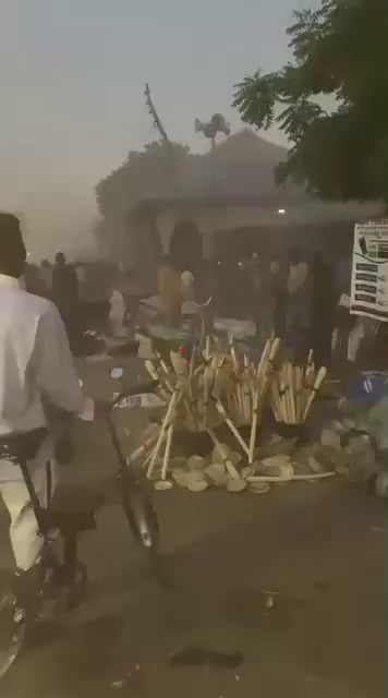A bomb has exploded inside a mosque in Nigeria.