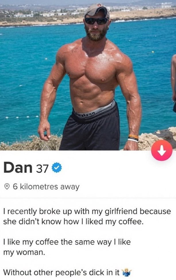 Dan just like me
