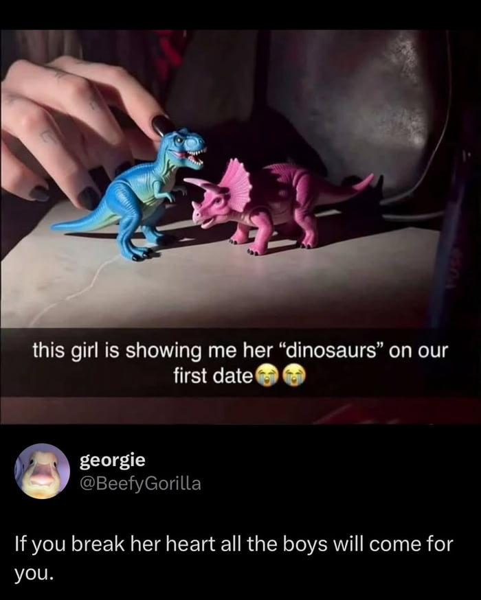 She's a keeper, protect her at all costs