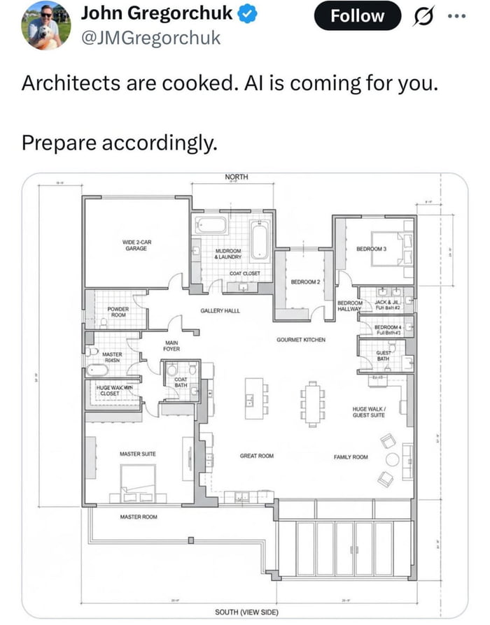 AI Architecture - safe occupation (for now)
