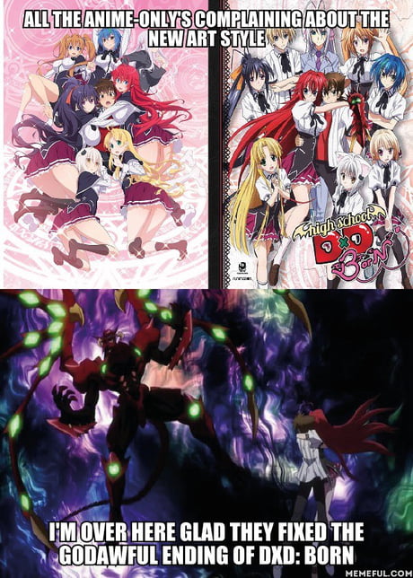 Highschool DxD BorN – Light Novel to Anime Comparison