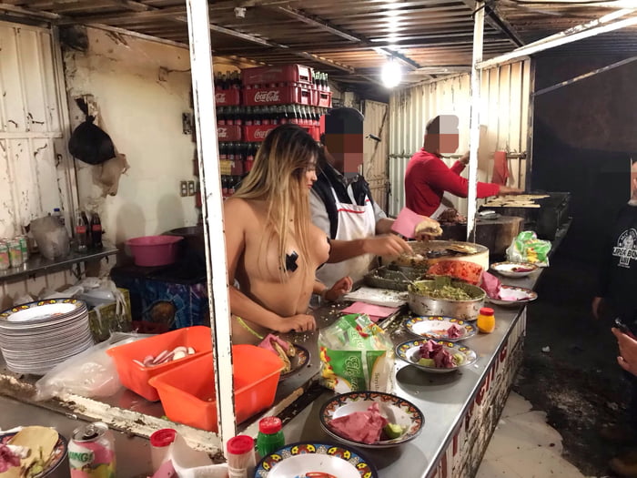 No México, os tacos são um negócio sério.