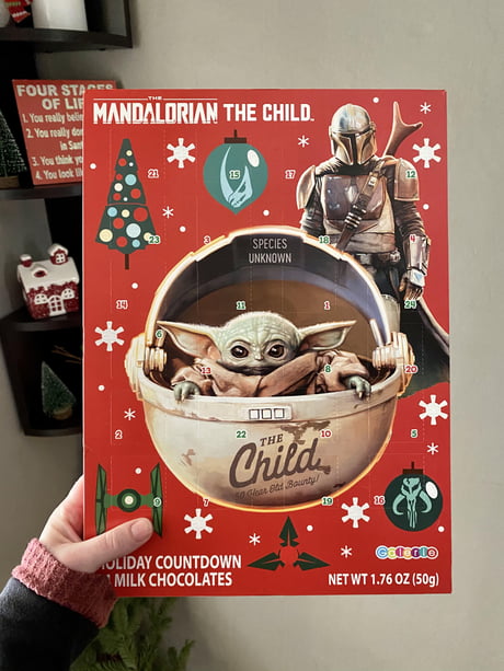 baby yoda advent calendar