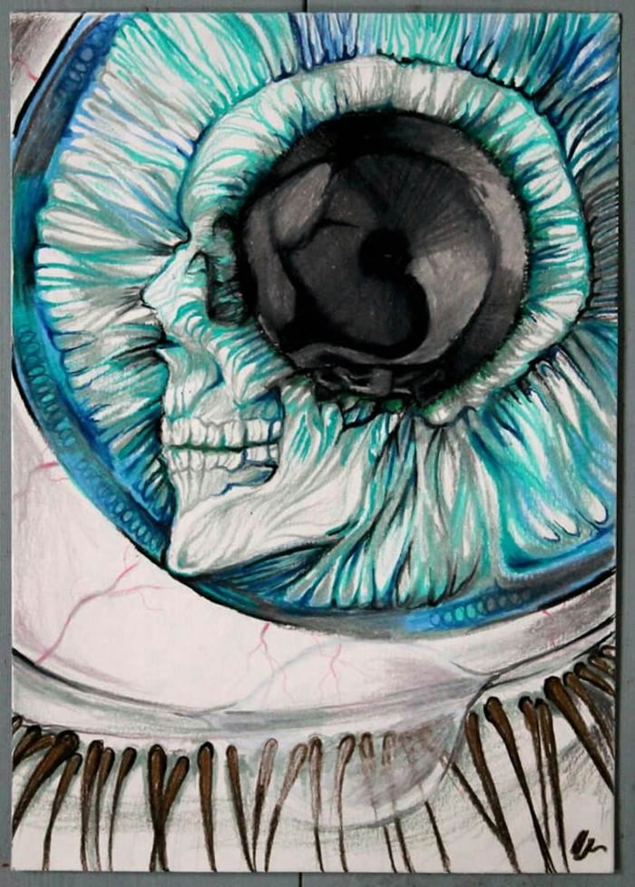 My art teacher told me I would never draw well. What do you guys think?