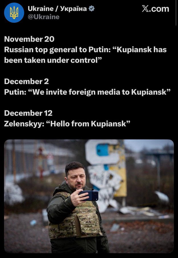 Zelenskys visit was an absolute masterclass in wartime political messaging. By recording a selfie video in a city claimed by the Kremlin, he highlighted the fact that Putin routinely lies while also underlining Ukraines continued ability to defeat Russia on the battlefield
