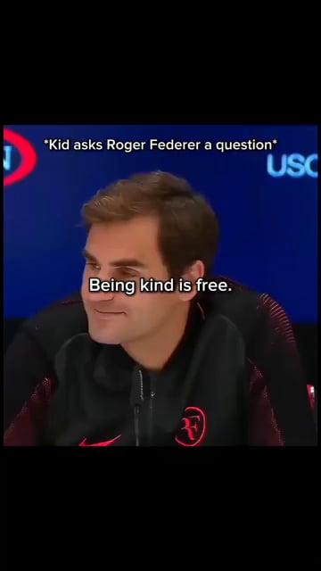 Roger Federer making dreams come true