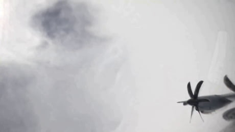 Eye of class 5 hurricane Melissa