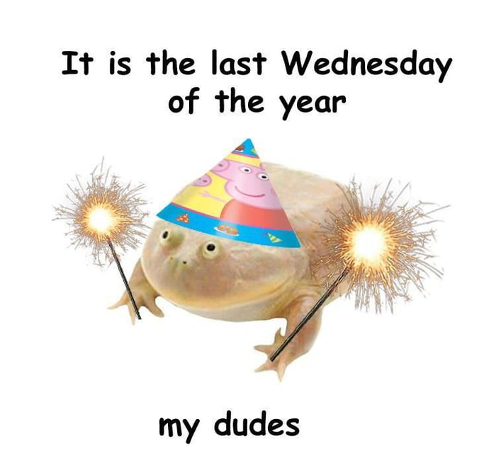 See you next year my dudes