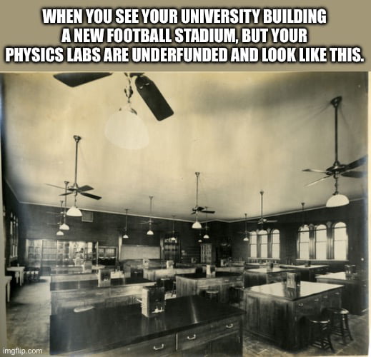 Who needs scientific progress when you can have bread and circuses? 9GAG